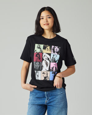 Taylor Swift | The Eras Tour Through Vancouver II Black T-Shirt