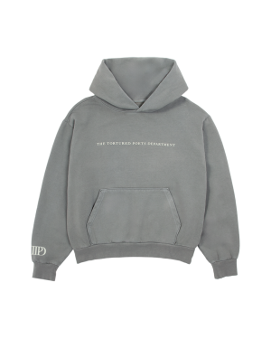 The Tortured Poets Department Gray Hoodie