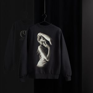 The Tortured Poets Department Black Crewneck