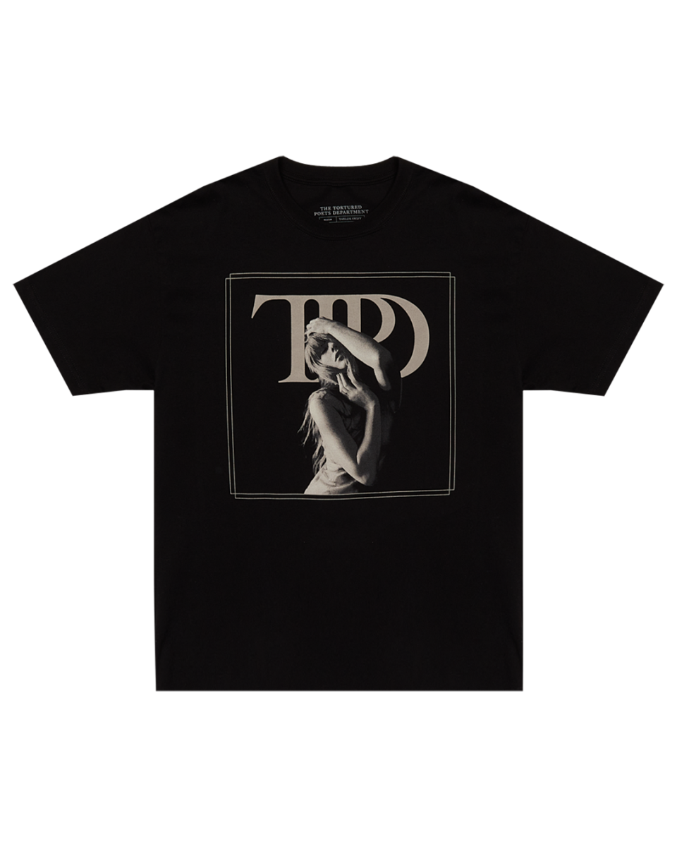 The Tortured Poets Department Black Photo T-Shirt