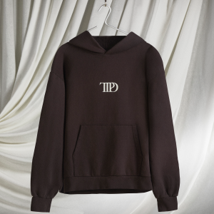 Who’s Afraid Of Little Old Me? Dark Brown Hoodie