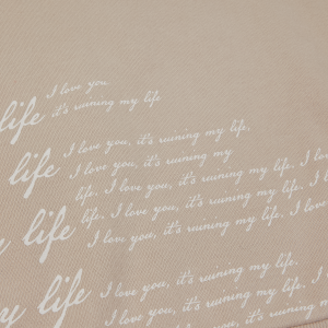 I Love You It’s Ruining My Life Boxy Cropped Crewneck