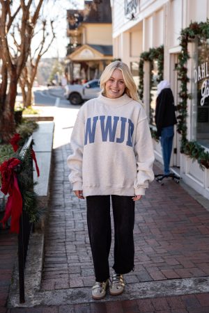 WWJD Reversible Mockneck Sweatshirt